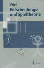 Cover-Bild Entscheidungs- und Spieltheorie