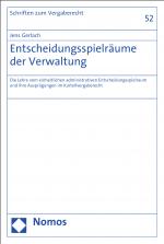 Cover-Bild Entscheidungsspielräume der Verwaltung