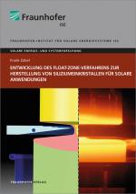Cover-Bild Entwicklung des Float-Zone-Verfahrens zur Herstellung von Siliziumeinkristallen für solare Anwendungen