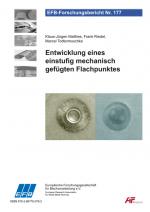 Cover-Bild Entwicklung eines einstufig mechanisch gefügten Flachpunktes