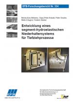 Cover-Bild Entwicklung eines segment-hydroelastischen Niederhaltersystems für Tiefziehprozesse