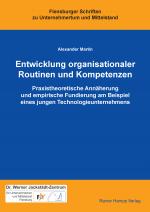 Cover-Bild Entwicklung organisationaler Routinen und Kompetenzen