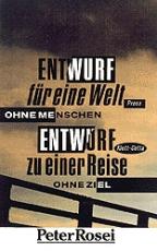 Cover-Bild Entwurf für eine Welt ohne Menschen /Entwurf zu einer Reise ohne Ziel