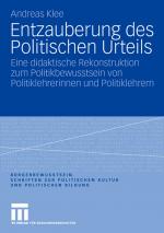 Cover-Bild Entzauberung des Politischen Urteils