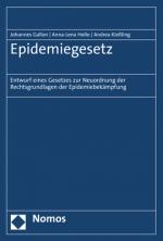 Cover-Bild Epidemiegesetz