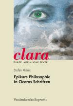 Cover-Bild Epikurs Philosophie in Ciceros Schriften