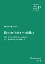 Cover-Bild Epistemische Modalität