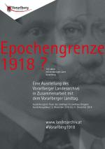 Cover-Bild Epochengrenze 1918?