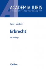 Cover-Bild Erbrecht