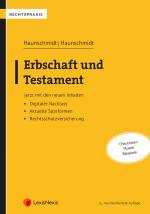 Cover-Bild Erbschaft und Testament