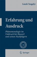 Cover-Bild Erfahrung und Ausdruck