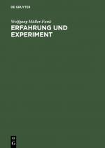 Cover-Bild Erfahrung und Experiment