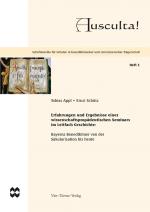 Cover-Bild Erfahrungen und Ergebnisse eines wissenschaftspropädeutischen Seminars im Leitfach Geschichte