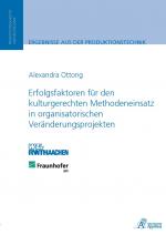 Cover-Bild Erfolgsfaktoren für den kulturgerechten Methodeneinsatz in organisatorischen Veränderungsprojekten