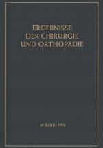 Cover-Bild Ergebnisse der Chirurgie und Orthopädie