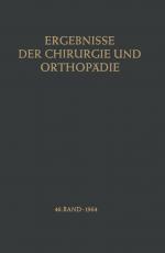 Cover-Bild Ergebnisse der Chirurgie und Orthopädie