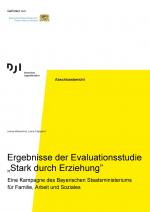 Cover-Bild Ergebnisse der Evaluationsstudie „Stark durch Erziehung”