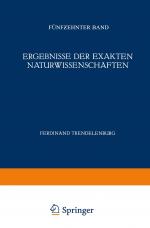 Cover-Bild Ergebnisse der Exakten Naturwissenschaften