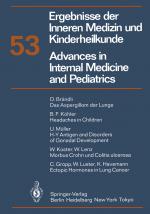 Cover-Bild Ergebnisse der Inneren Medizin und Kinderheilkunde/Advances in Internal Medicine and Pediatrics