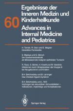 Cover-Bild Ergebnisse der Inneren Medizin und Kinderheilkunde/Advances in Internal Medicine and Pediatrics