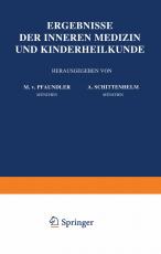 Cover-Bild Ergebnisse der Inneren Medizin und Kinderheilkunde