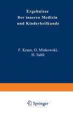 Cover-Bild Ergebnisse der Inneren Medizin und Kinderheilkunde