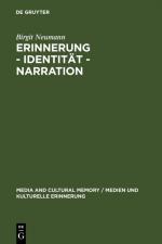 Cover-Bild Erinnerung – Identität – Narration