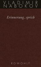 Cover-Bild Erinnerung, sprich