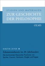 Cover-Bild Erkenntnistheorie im 20. Jahrhundert