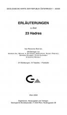 Cover-Bild Erläuterungen zu Blatt 23 Hadres