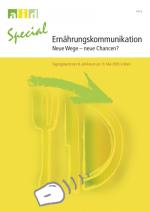 Cover-Bild Ernährungskommunikation - neue Wege, neue Chancen?