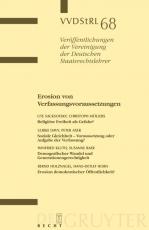 Cover-Bild Erosion von Verfassungsvoraussetzungen