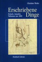 Cover-Bild Erschriebene Dinge