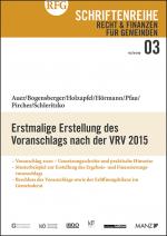 Cover-Bild Erstmalige Erstellung des Voranschlags nach der VRV 2015