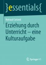 Cover-Bild Erziehung durch Unterricht - eine Kulturaufgabe