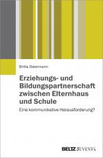 Cover-Bild Erziehungs- und Bildungspartnerschaft zwischen Elternhaus und Schule