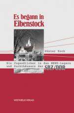 Cover-Bild Es begann in Eibenstock