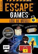 Cover-Bild Escape Games Level 1 (orange) – Löse die Rätsel! – 10 Escape Games ab der 3. Klasse