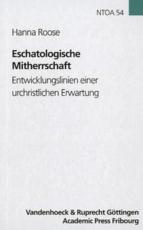 Cover-Bild Eschatologische Mitherrschaft