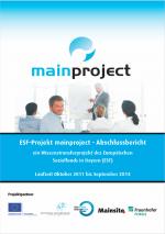 Cover-Bild ESF-Projekt mainproject - Abschlussbericht