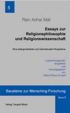 Cover-Bild Essays zur Religionsphilosophie und Religionswissenschaft