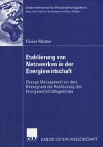 Cover-Bild Etablierung von Netzwerken in der Energiewirtschaft