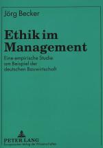 Cover-Bild Ethik im Management