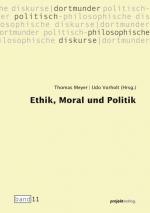 Cover-Bild Ethik, Moral und Politik