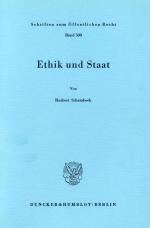 Cover-Bild Ethik und Staat.