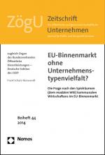 Cover-Bild EU-Binnenmarkt ohne Unternehmenstypenvielfalt?