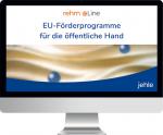 Cover-Bild EU-Förderprogramme für die öffentliche Hand - verständlich für alle - online