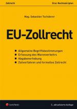 Cover-Bild EU-Zollrecht