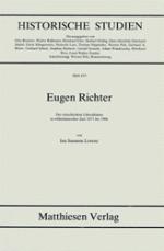 Cover-Bild Eugen Richter