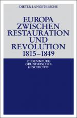 Cover-Bild Europa zwischen Restauration und Revolution 1815-1849